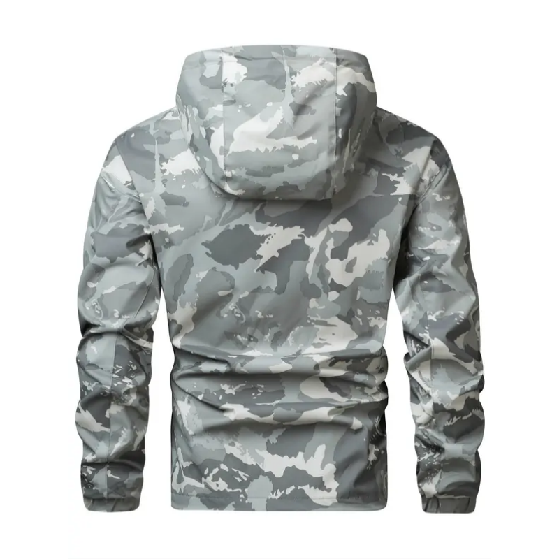🔥🔥Men's Camouflage Hooded Jacket with Multi-Pocket