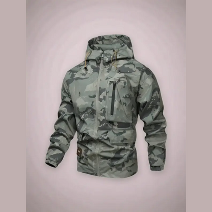 🔥🔥Men's Camouflage Hooded Jacket with Multi-Pocket