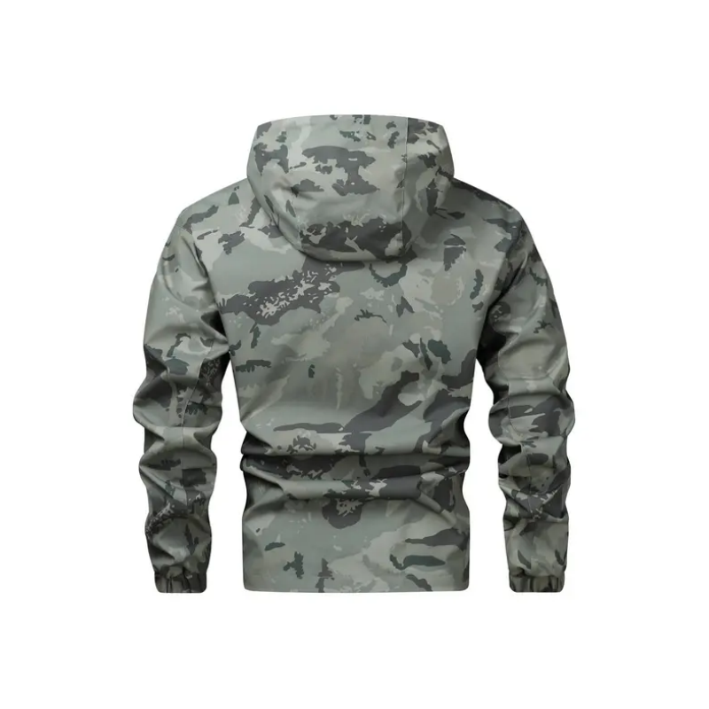 🔥🔥Men's Camouflage Hooded Jacket with Multi-Pocket